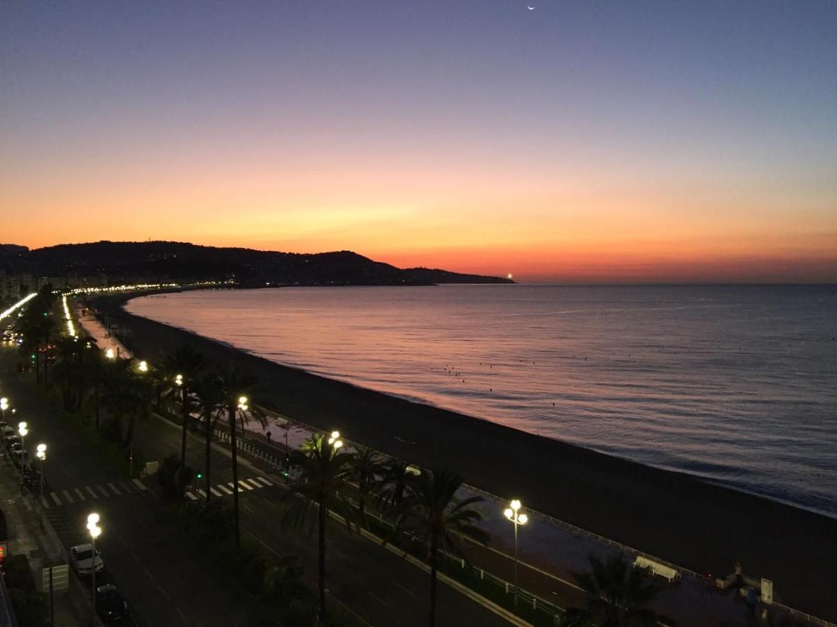 Appartement Front De Mer - Promenade Des Anglais Nizza Exterior foto